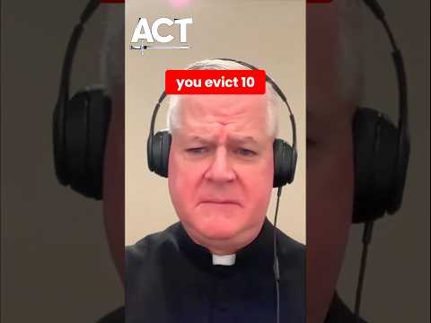 Fr. Gerald Murray EXPOSING the lies of immigration and Catholic debate! #Shorts #Reels #immigration —A Podcast by: Catholic Take