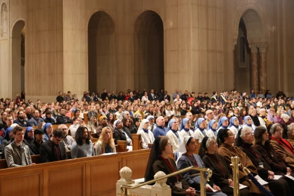 Thousands fill National Shrine for 2025 March for Life vigil: ‘We march as pilgrims’ — By: Catholic News Agency