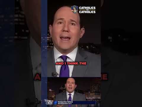 Raymond Arroyo talks LOGICAL immigration policy in a recent interview with Miami Archbishop Wenski. —A Podcast by: Catholics for Catholics